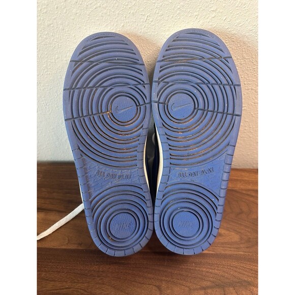 Nike Court Borough Mid 2 DM8872-001 Blue Casual Shoes Sneakers Size 6.5Y - Picture 12 of 12